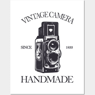 Vintage camera Posters and Art